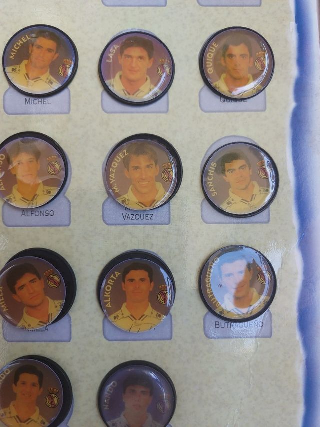 CHAPAS PINS REAL MADRID 94-95