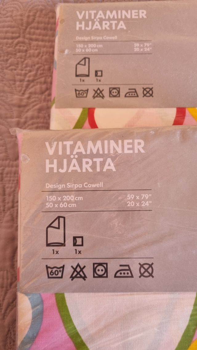 2 set di copripiumini