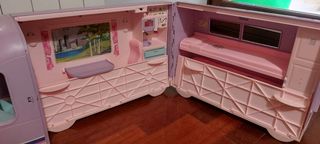 BARBIE pack avión y tren