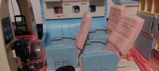 BARBIE pack avión y tren