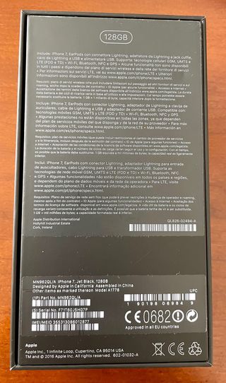 Iphone 7 128 Gb negro