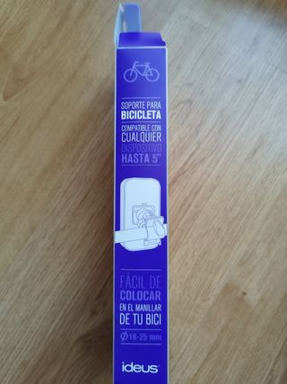Soporte telefóno movil para bicicleta 