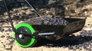 Recolector de olivas del suelo