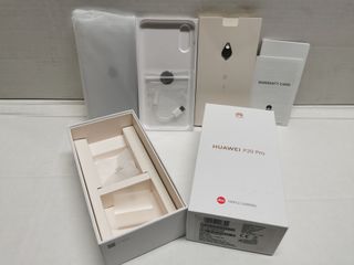 Funda de silicona y Caja vacía Huawei P20 Pro