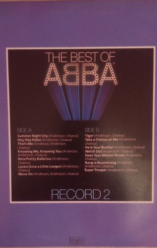 Disco de vinil dos ABBA