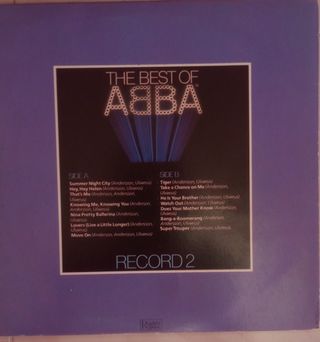 Disco de vinil dos ABBA