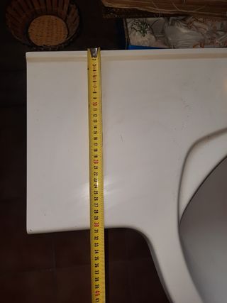 Lavabo suspendido encimera nuevo