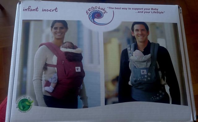 Cojin Ergobaby para interior de mochila portabebes