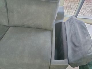 Sofá reclinable eléctrico