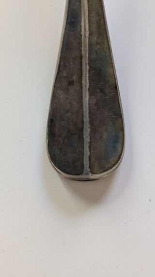 Tenedor plata 74'30 gr gombault macizo