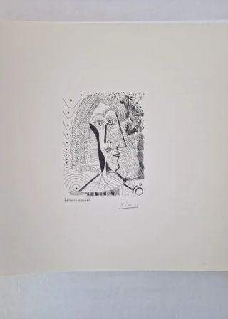 Picasso, La Celestina de la Suite 347