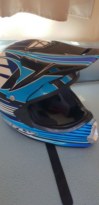 CASCO MOTO CROSS HELMETS FLY talla L