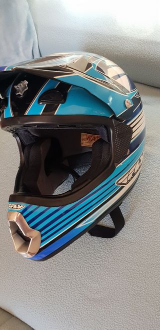 CASCO MOTO CROSS HELMETS FLY talla L