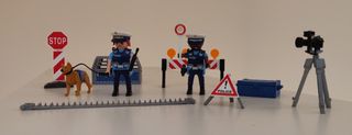 Control policial perro Playmobil