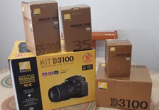 Lote cajas  NIKON