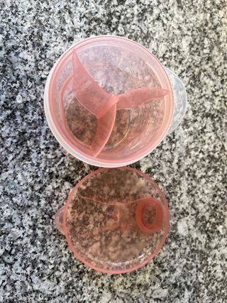 2 doseadores para leite em pó