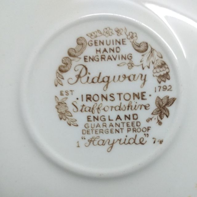 TAZA DE CAFÉ ANTIGUA DE PORCELANA INGLESA