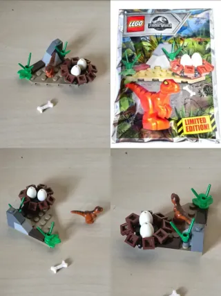 Lego Jurassic World lote figuras (II)