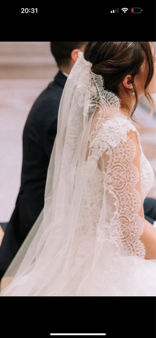 vestido de novia Rosa clara
