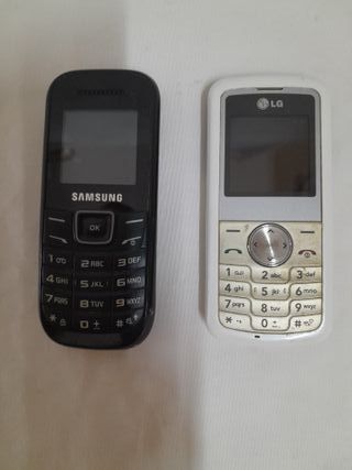 2 telefonini non testati LG SAMSUNG