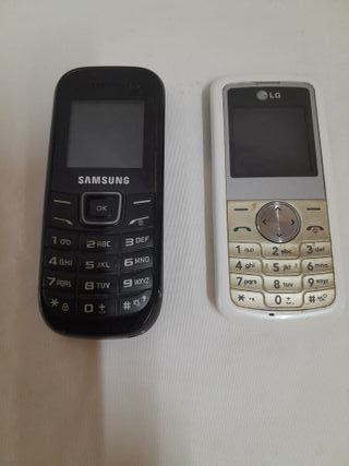 2 telefonini non testati LG SAMSUNG