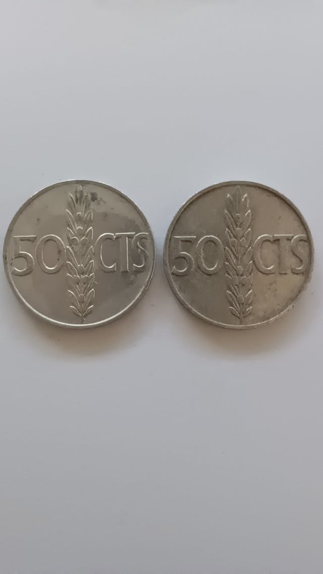 Molte monete Franco molto ricercate