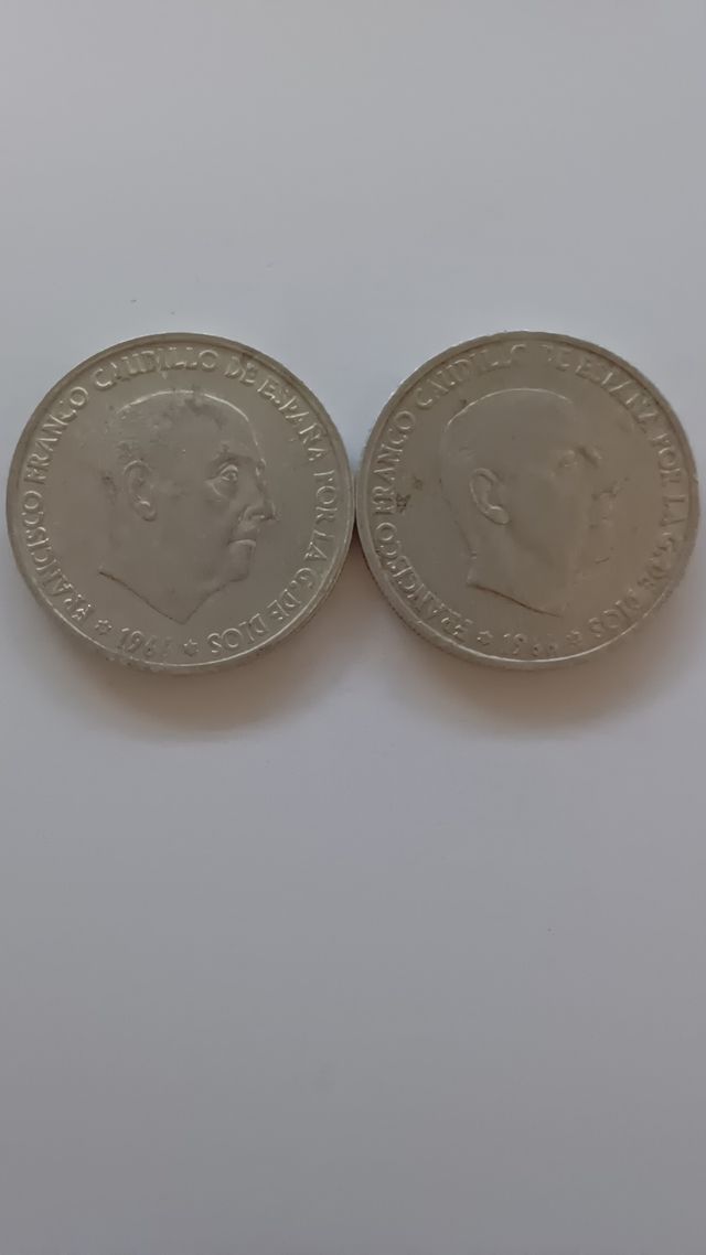 Molte monete Franco molto ricercate