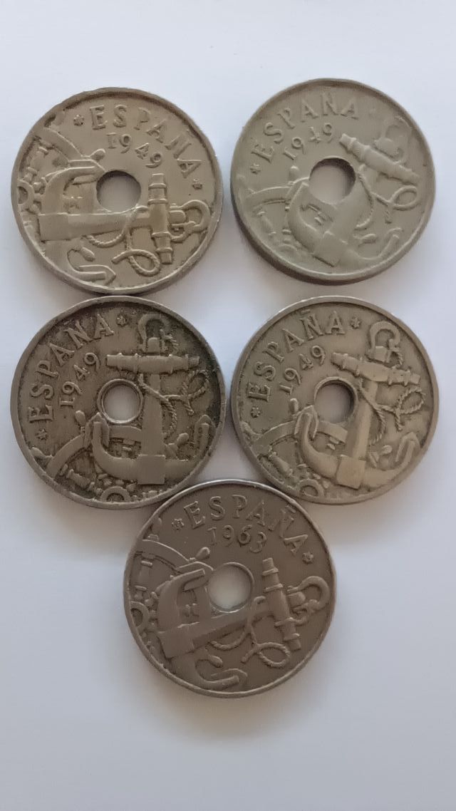 Molte monete Franco molto ricercate