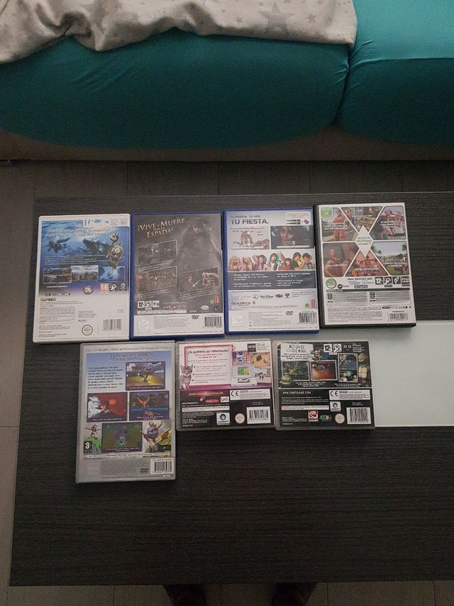 Lote Carcasas videojuegos