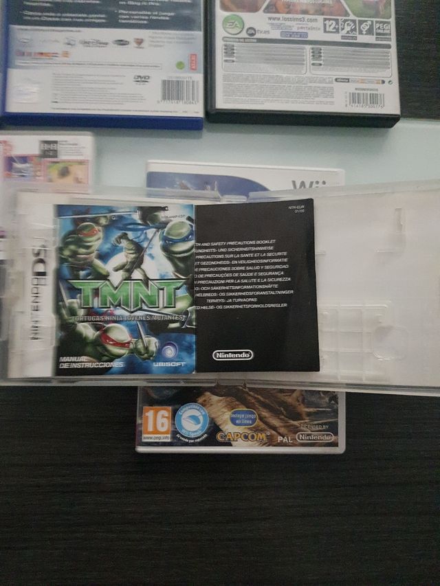 Lote Carcasas videojuegos