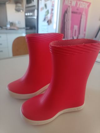 Botas agua bebé