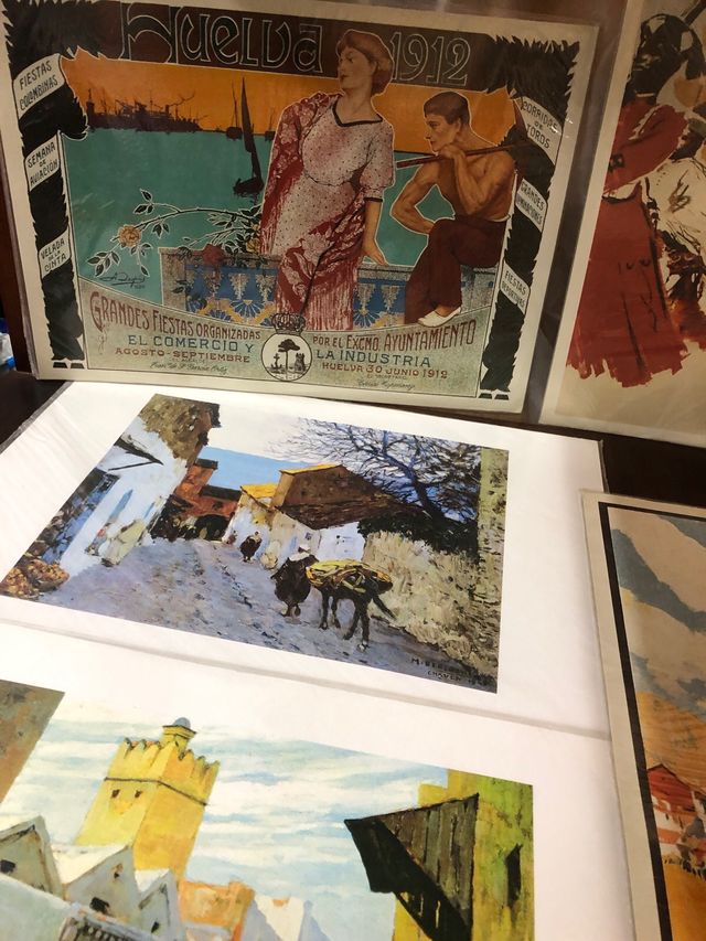 laminas variadas, lote 7 láminas.