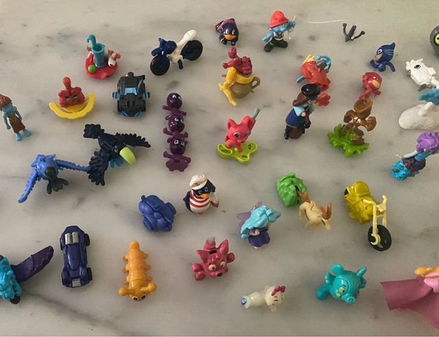 lote juguetes kinder pequeños