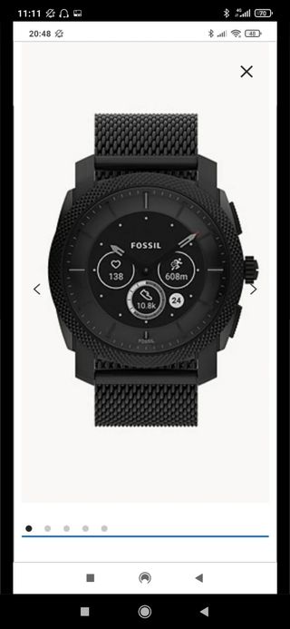 Smartwatch discount hibrido fossil