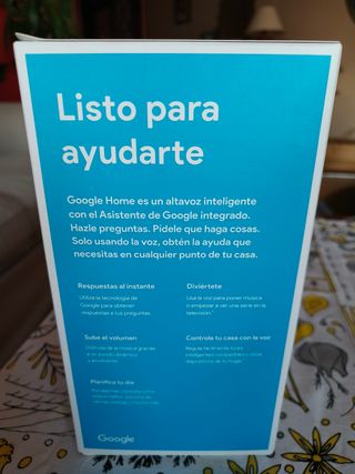 Altavoz Google Home SIN ESTRENAR