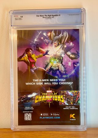 💫 Comic SW The High Republic #1 👉 CGC 9.8