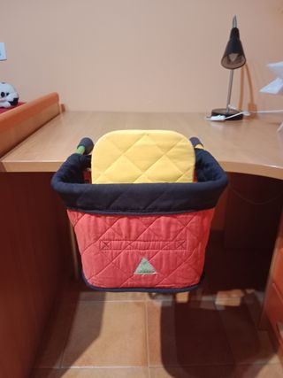 Trona bebe portátil, de mesa