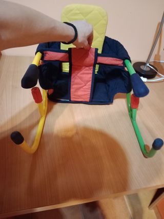 Trona bebe portátil, de mesa