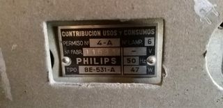 Radio antigua Philips