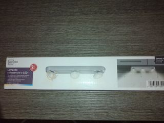 3 Faretti ruotabili e inclinabili a Led