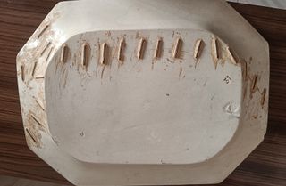 Bandeja la Cartuja primera época del S.XIX