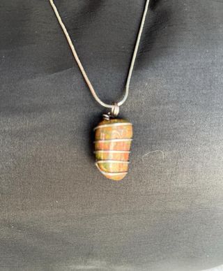 colgante con minerales ) cadena no incluida