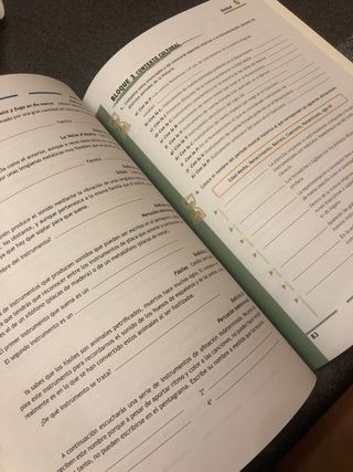 un mundo de Sonidos. cuaderno de actividades B