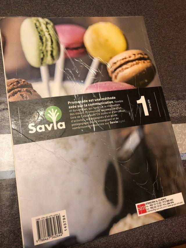 PROMENADA. Libro frances livre de l' eleve. 1 eso