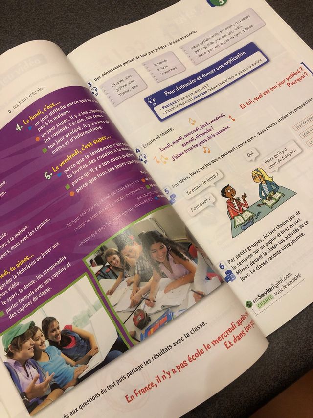 PROMENADA. Libro frances livre de l' eleve. 1 eso