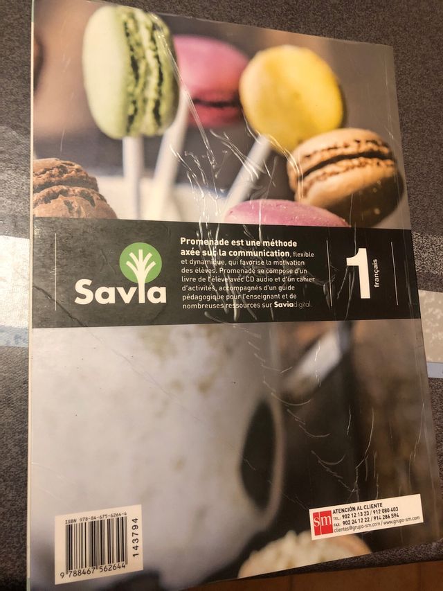 PROMENADA. Libro frances livre de l' eleve. 1 eso