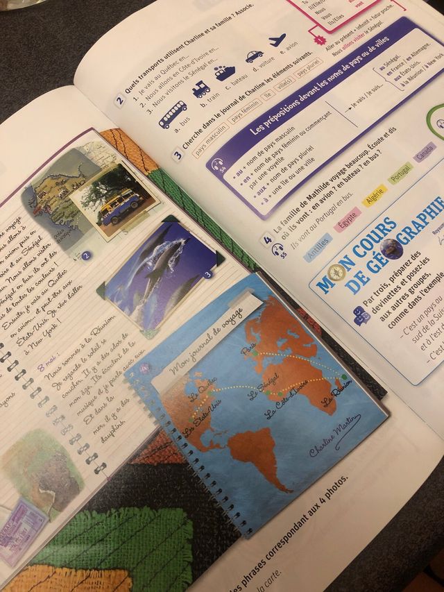 PROMENADA. Libro frances livre de l' eleve. 1 eso