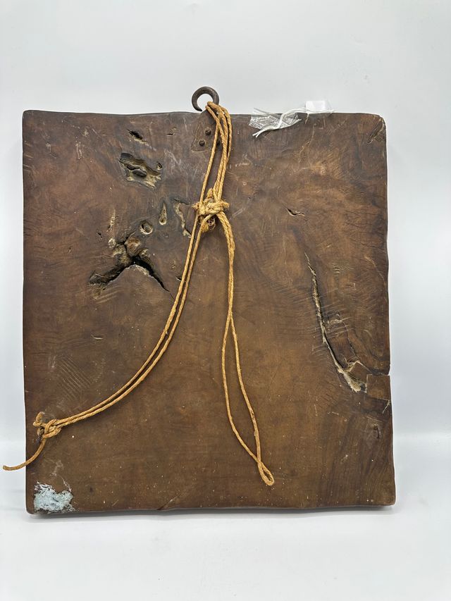 Santa Cena de esmalte con motivos medievales