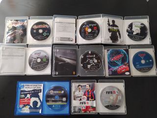Lote de juegos PS3