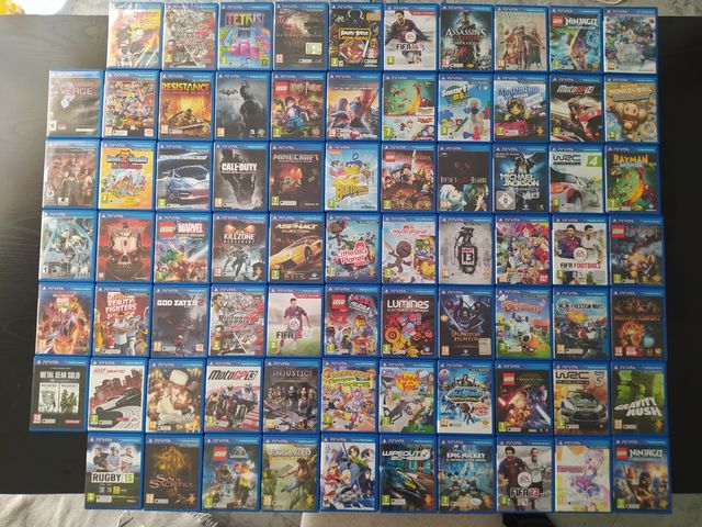 Mega lote de juegos psvita perfectas